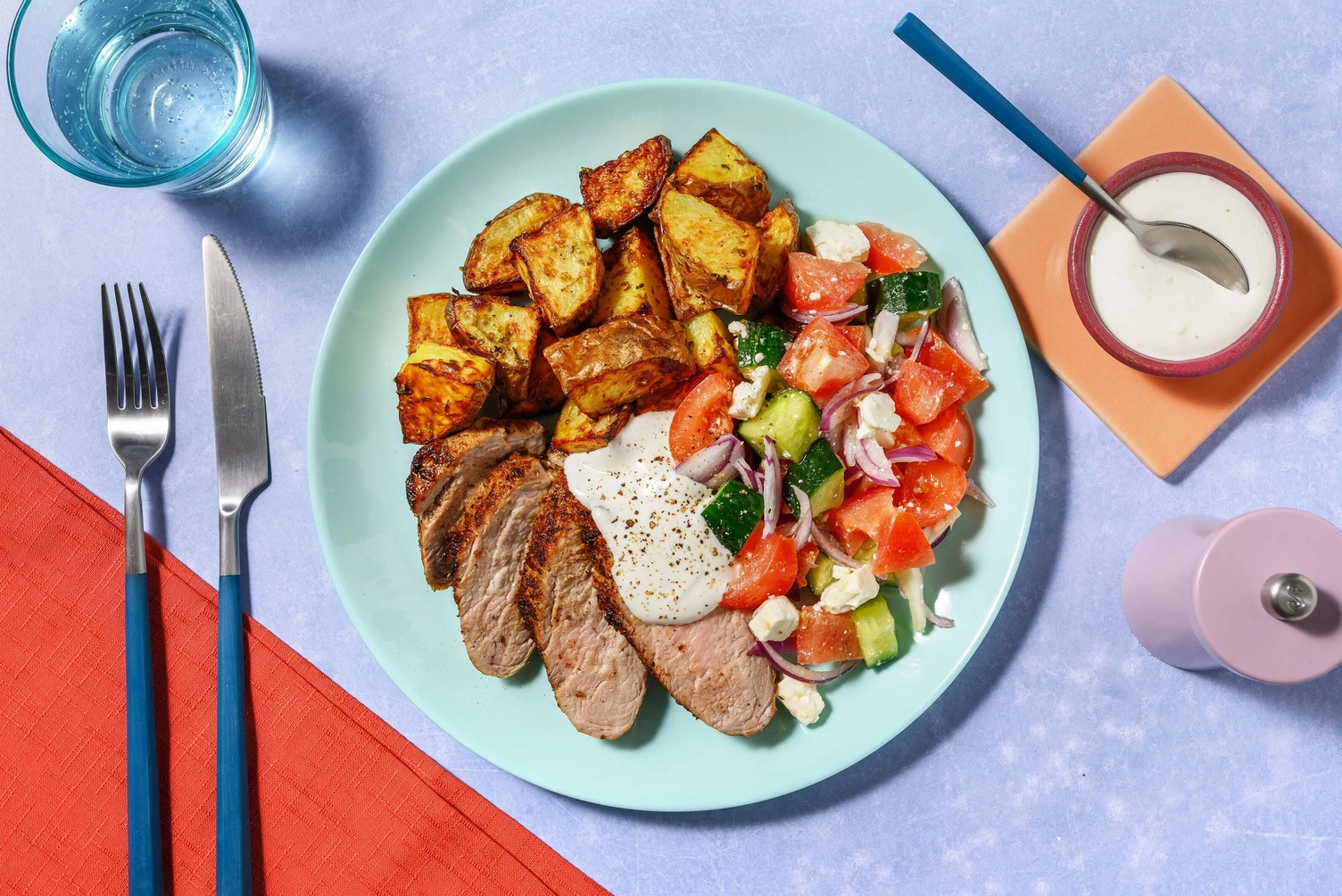 🇬🇷 Græsk Kasse – HelloFresh